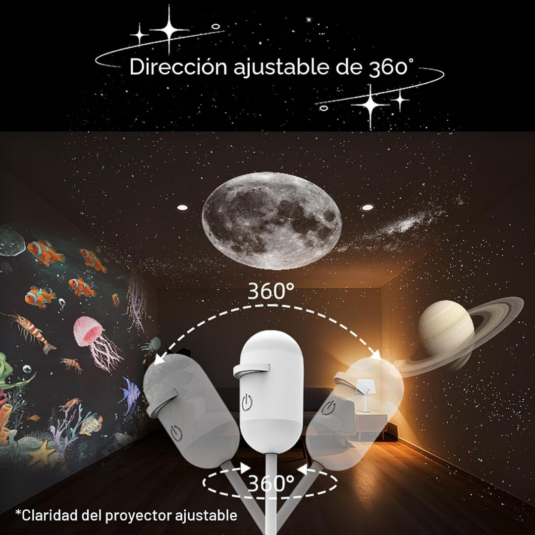 Proyector Galaxy™ con Módulos Intercambiables