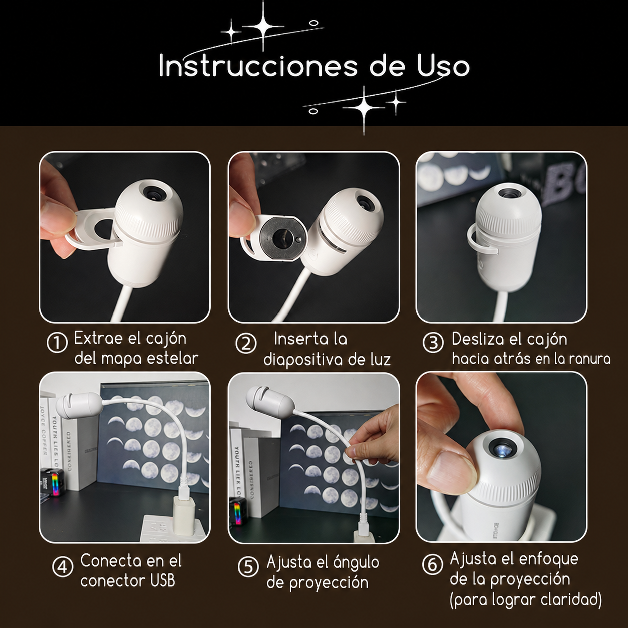 Proyector Galaxy™ con Módulos Intercambiables
