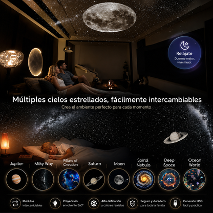 Galaxy™ Projector with Interchangeable Modules